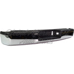 BUMPER RR ASSY W/BAR/PAD/FACTORY HITCH W/O PARK ASSIST SENSOR — photo 2