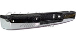 BUMPER RR ASSY CHROME W/BAR/PAD W/TRAILER PLUG CUTOUT / PARK ASSIST SENSOR CAPA — photo 2