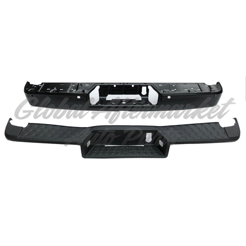 BUMPER RR ASSY W/BAR/PAD / PARK ASSIST SENSOR W/O TRAILER PLUG CUTOUT