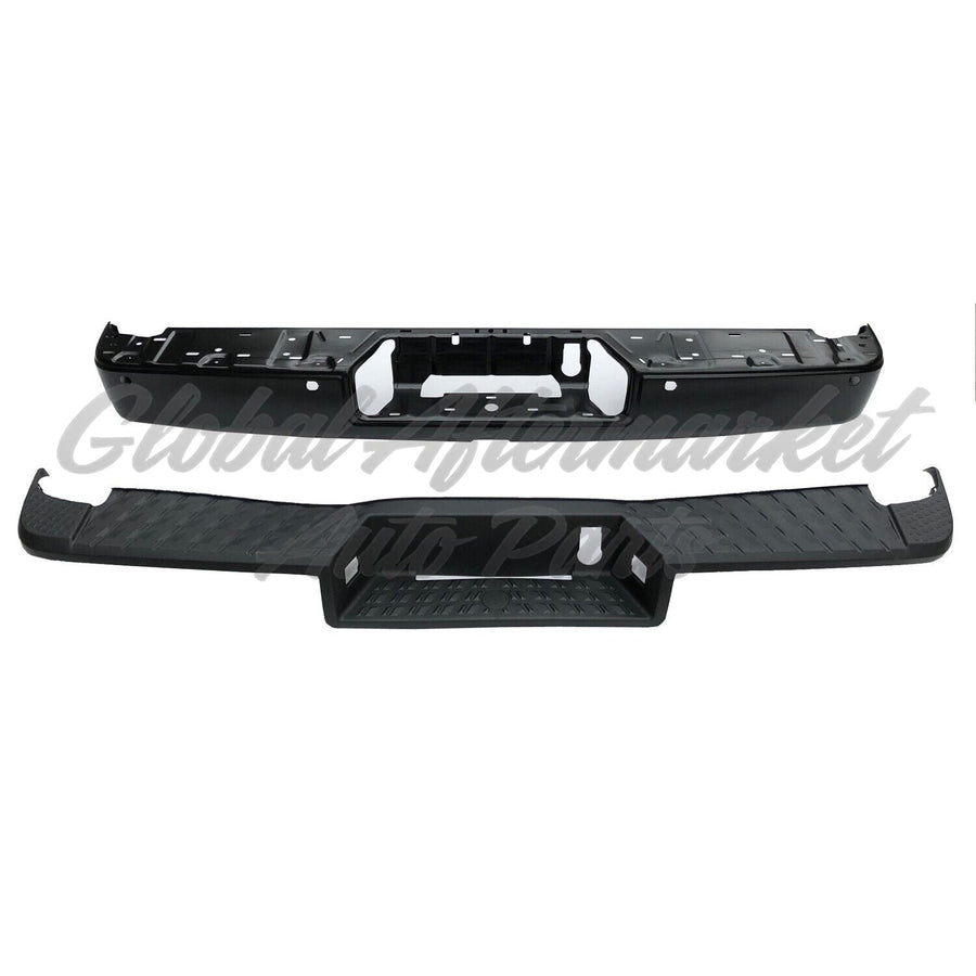 BUMPER RR ASSY W/BAR/PAD / PARK ASSIST SENSOR W/O TRAILER PLUG CUTOUT