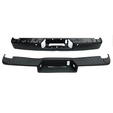 BUMPER RR ASSY W/BAR/PAD / PARK ASSIST SENSOR W/O TRAILER PLUG CUTOUT