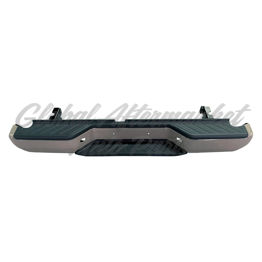 BUMPER STEP FACE BAR RR PTM W/REINFORCEMENT / BOTH PADS W/O PARK ASSIST SENSOR CAPA