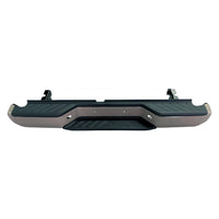 BUMPER STEP FACE BAR RR PTM W/REINFORCEMENT / BOTH PADS W/O PARK ASSIST SENSOR