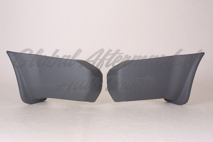 BUMPER END RR LH MATT GRAY TEXTURED