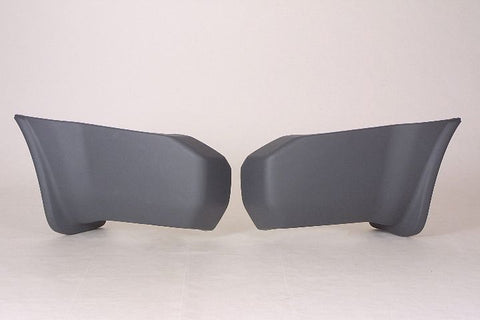 BUMPER END RR LH MATT GRAY TEXTURED