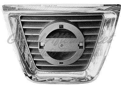 GRILLE CHROME/BLACK CENTER