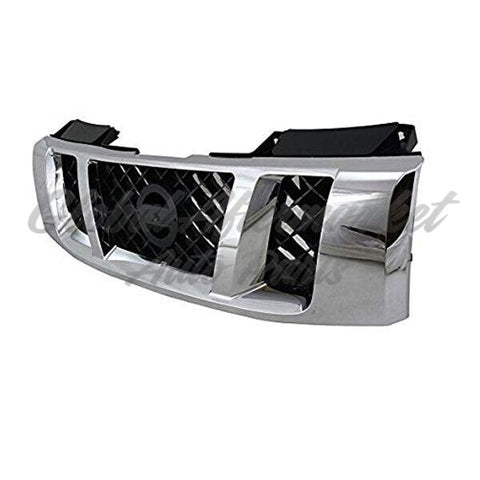 GRILLE MATTE-BLACK W/CHROME FRAME LE/SE