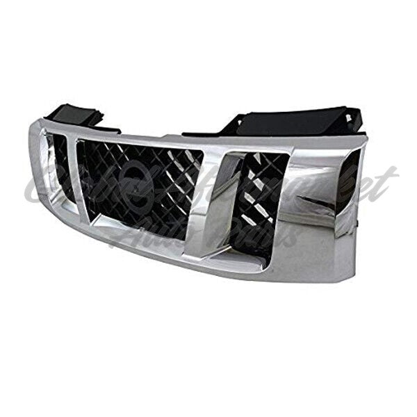 GRILLE MATTE-BLACK W/CHROME FRAME LE/SE