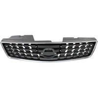 GRILLE PAINTED DARK SILVER/BLACK W/CHROME FRAME 2.0L
