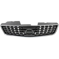 GRILLE PAINTED DARK SILVER/BLACK W/CHROME FRAME 2.0L