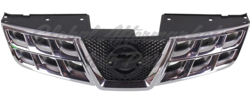 GRILLE CHROME/BLACK W/O CAMERA EXCLUDE KROM PKG