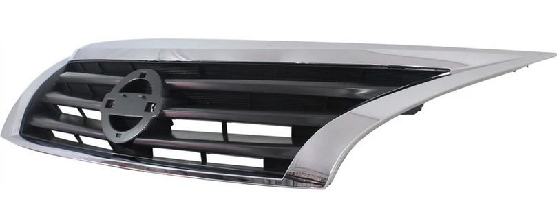 GRILLE BLACK W/CHROME FRAME