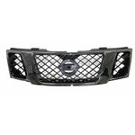 GRILLE ASSY MATTE-BLACK W/CHROME MLDG — photo 1
