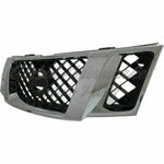 GRILLE ASSY MATTE-BLACK W/CHROME MLDG — photo 2
