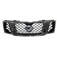 GRILLE ASSY MATTE-BLACK W/CHROME MLDG