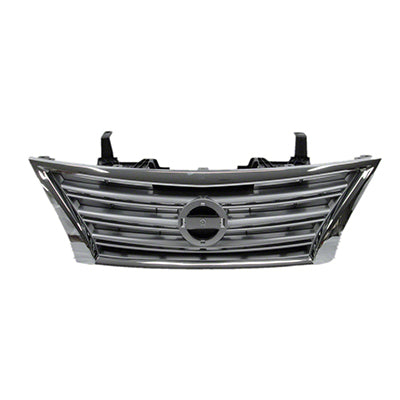 GRILLE CHROME/SILVER