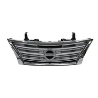 GRILLE CHROME/SILVER