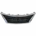 GRILLE PAINTED DARK SILVER/BLACK W/CHROME MLDG SR — photo 4