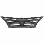GRILLE PAINTED DARK SILVER/BLACK W/CHROME MLDG SR — photo 5