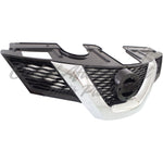 GRILLE PAINTED BLACK W/CHROME MOULDING W/O CAMERA HOLE — photo 3