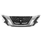 GRILLE BLACK W/CHROME MOULDING — photo 1