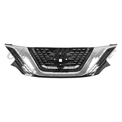 GRILLE BLACK W/CHROME MOULDING