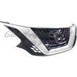 GRILLE BLACK W/CHROME MOULDING — photo 2