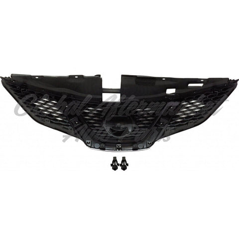 GRILLE PTD BLACK W/CHROME MOULDING W/O CAMERA