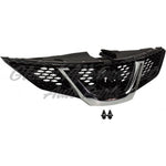 GRILLE PTD BLACK W/CHROME MOULDING W/O CAMERA — photo 3