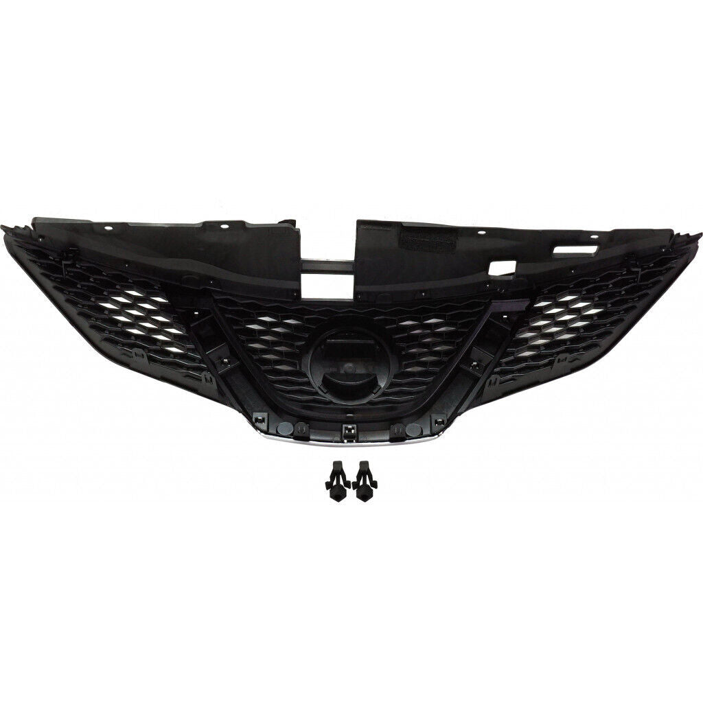 GRILLE PTD BLACK W/CHROME MOULDING W/O CAMERA