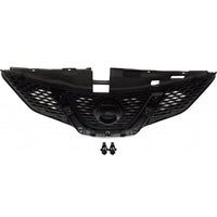GRILLE PTD BLACK W/CHROME MOULDING W/O CAMERA