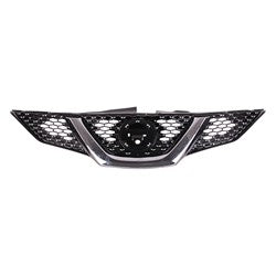 GRILLE PTD BLACK W/CHROME MOULDING W/O ADAPTIVE CRUISE W/CAMERA