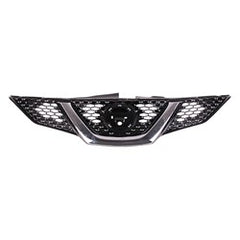 GRILLE PTD BLACK W/CHROME MOULDING W/O ADAPTIVE CRUISE W/CAMERA