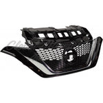 GRILLE PTD BLACK W/CHROME MOULDING — photo 5