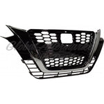 GRILLE PTD BLACK W/CHROME MOULDING W/O CAMERA S/SL/SV MODEL — photo 2
