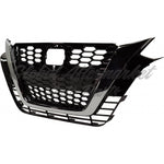 GRILLE PTD BLACK W/CHROME MOULDING W/O CAMERA S/SL/SV MODEL — photo 3