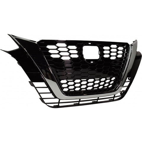 GRILLE PTD BLACK W/CHROME MOULDING W/O CAMERA S/SL/SV MODEL