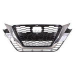 GRILLE PTD BLACK W/SMOKED MOULDING W/O CAMERA SR MODEL — photo 1