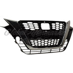 GRILLE PTD BLACK W/SMOKED MOULDING W/O CAMERA SR MODEL — photo 2