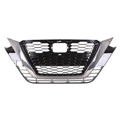 GRILLE PTD BLACK W/SMOKED MOULDING W/O CAMERA SR MODEL