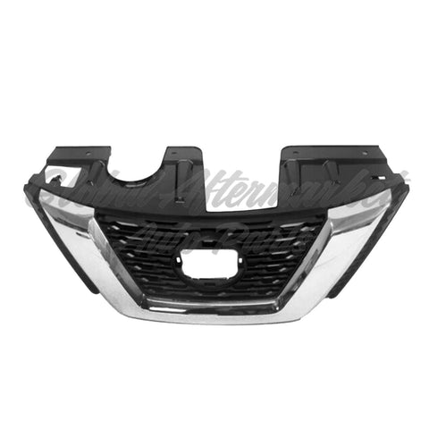 GRILLE FR BLACK W/CHROME MOLDING W/O CAMERA