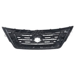 GRILLE PTD SILVER-BLACK W/O SURROUND VIEW — photo 4