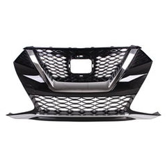 GRILLE FR PTD BLACK W/CHROME MOLDING W/O CAMERA S/SV/SL MODEL
