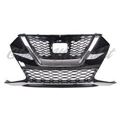GRILLE PTD BLACK W/CAMERA SR MODEL