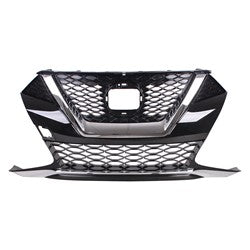 GRILLE PTD BLACK W/CAMERA SR MODEL