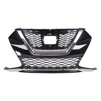 GRILLE PTD BLACK W/CAMERA SR MODEL