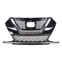GRILLE PTD BLACK W/CAMERA SR MODEL