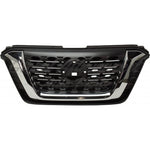 GRILLE FR MATTE BLACK W/CHROME — photo 1