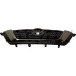 GRILLE FR MATTE BLACK W/ SMOKE CHROME — photo 4