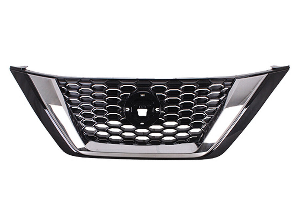 GRILLE FR PTD BLACK W/CHROME MOLDING FOR 22-24 W/O CAMERA
